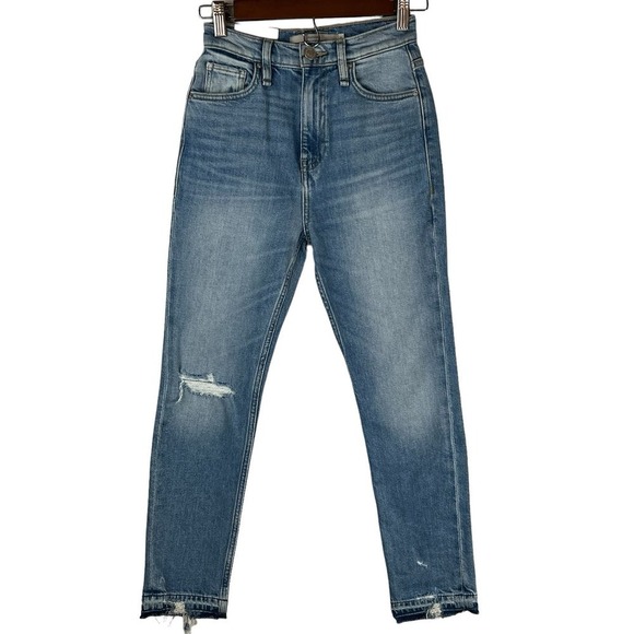 HUDSON‎ HARLOW ULTRA HIGH RISE CIGARETTE PETITE JEANS IN HARMONIC NWT WOMEN'S 24 - Picture 3 of 16